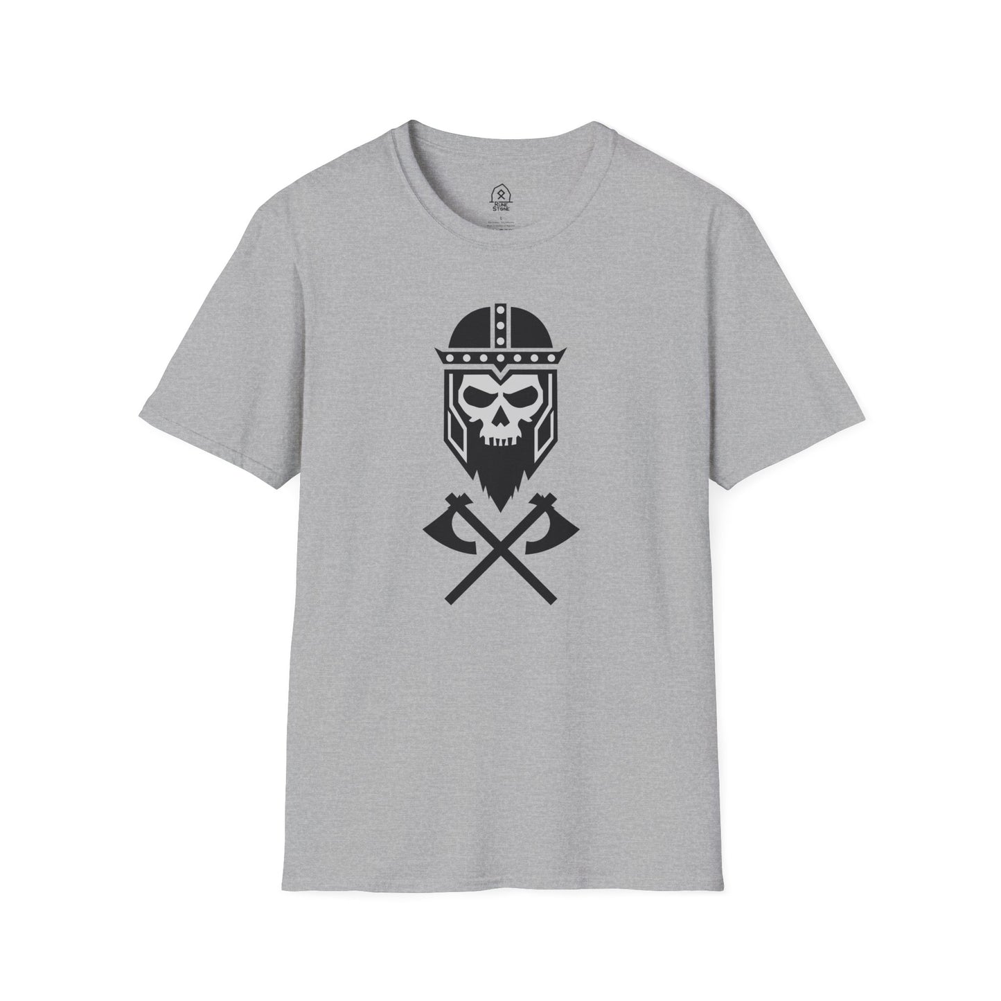 Viking skull - black