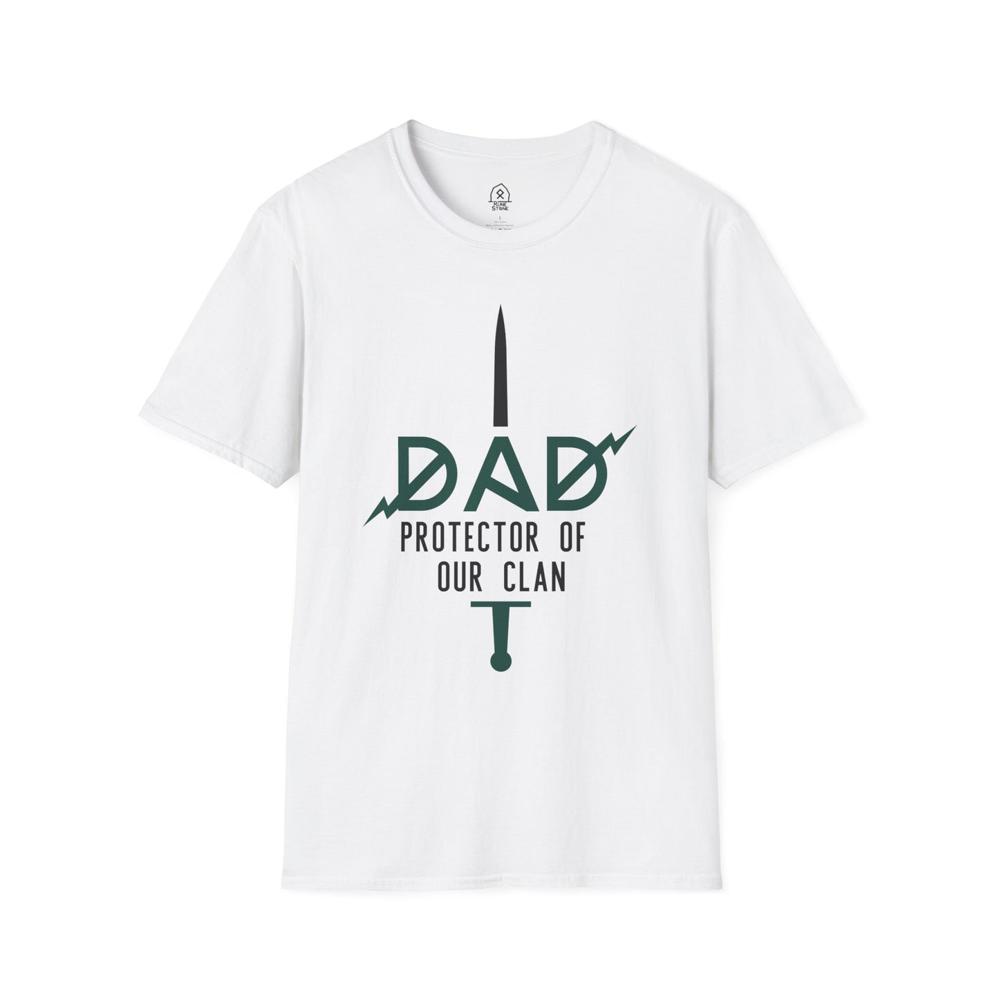 Dad protector of our clan - green