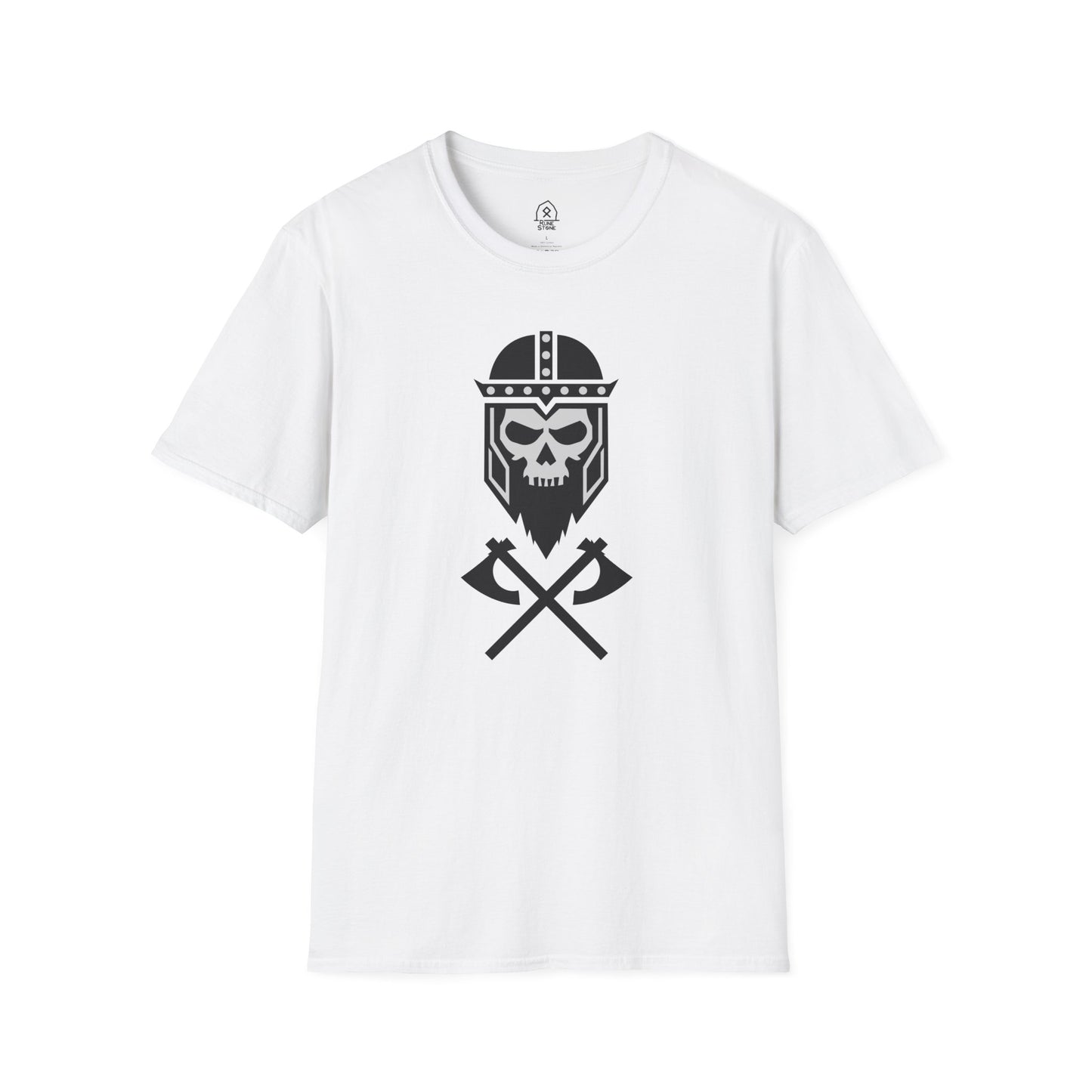Viking skull - black