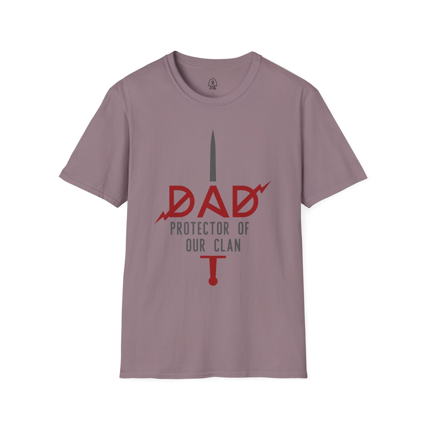 Dad protector of our clan - red