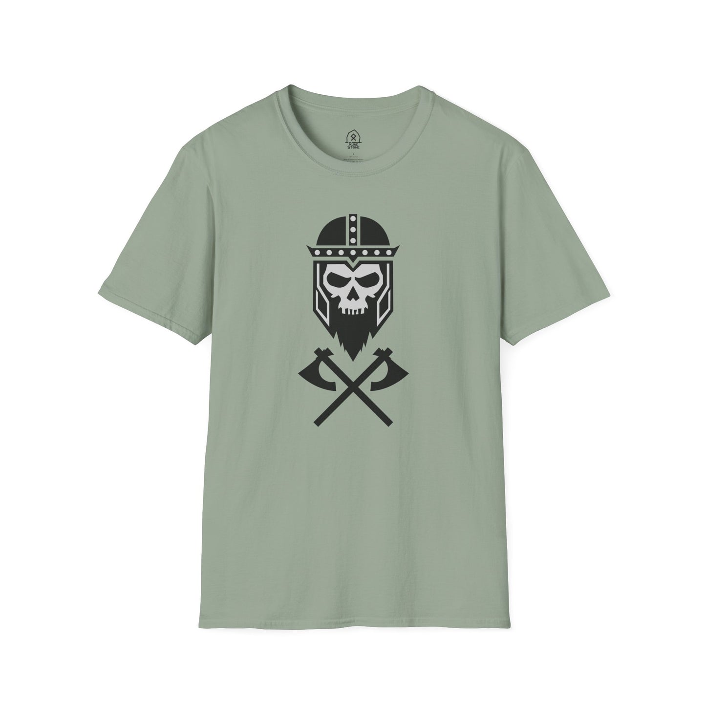 Viking skull - black