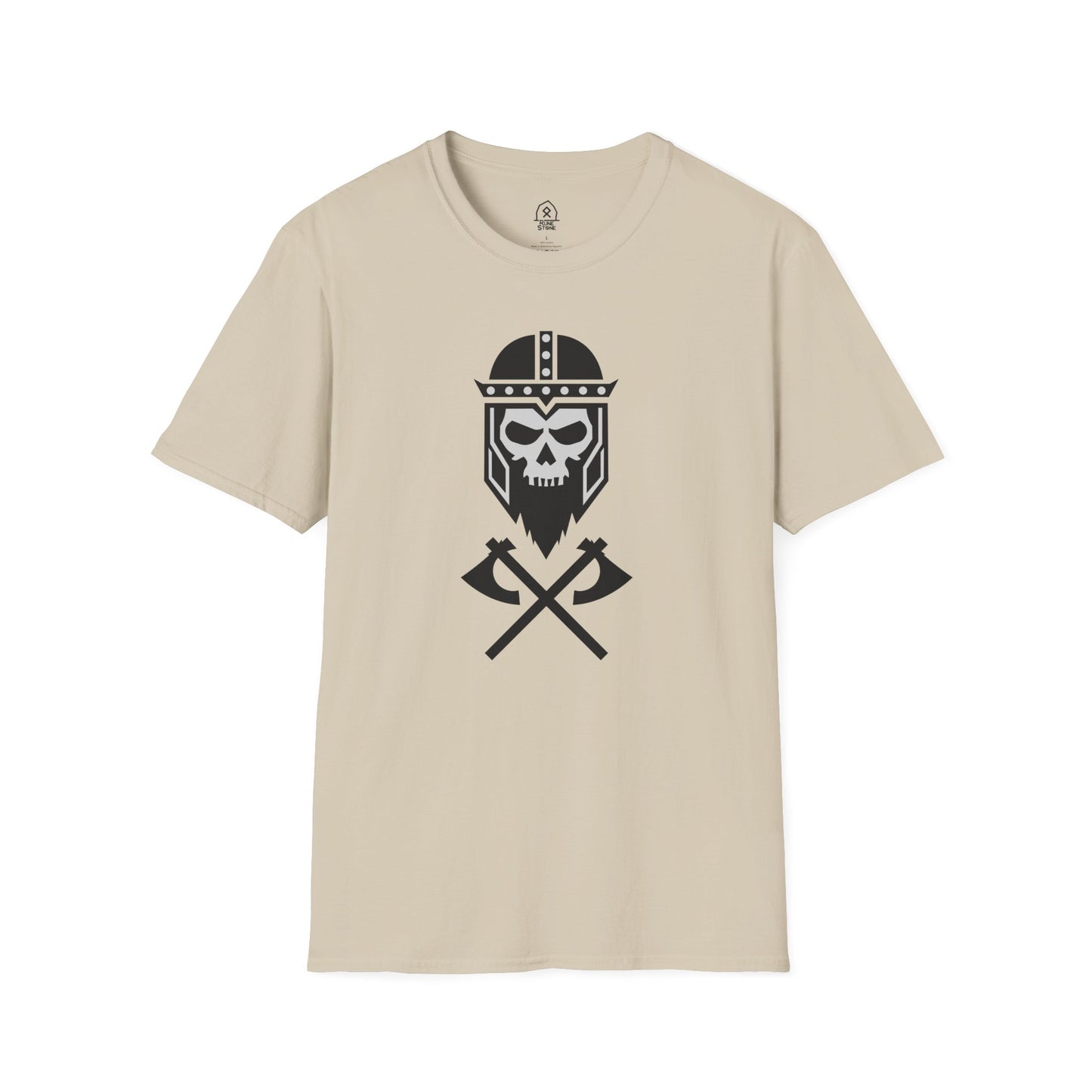 Viking skull - black