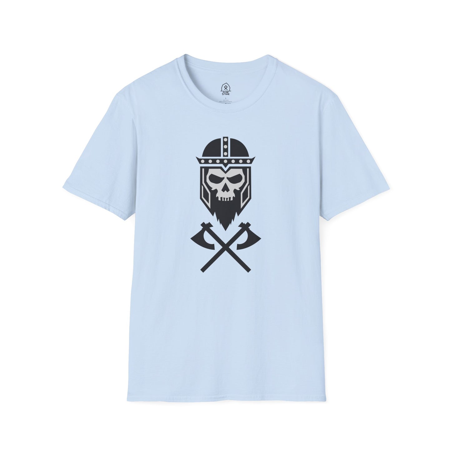 Viking skull - black