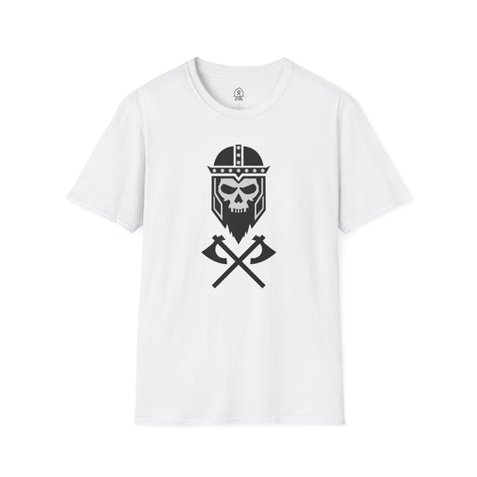 Viking skull - black